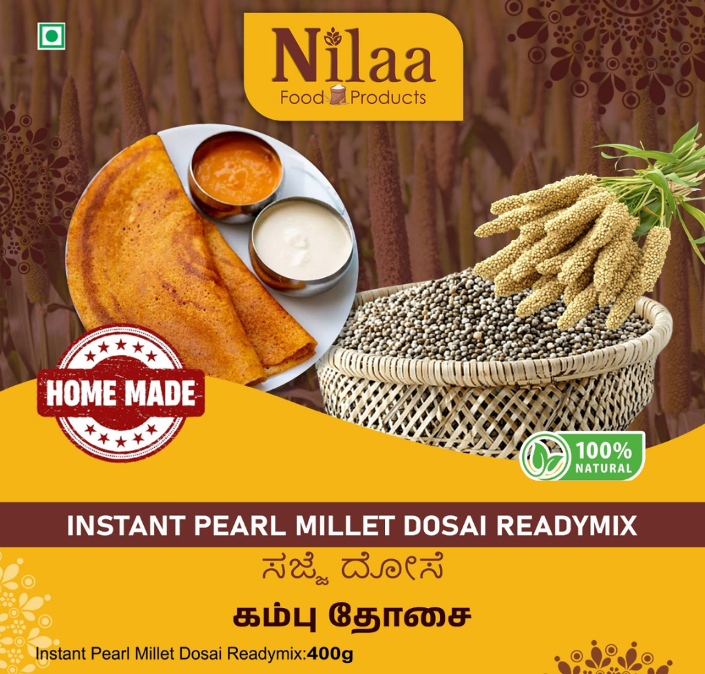 Instant Pearl Millet (Kambu) Dosai Ready Mix